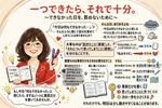 「一つできたら、それで十分。」